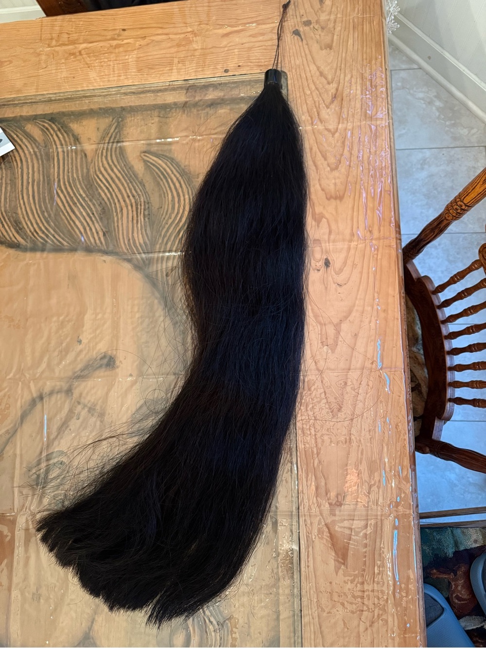 Horse tail extension